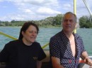 Cahrlie and Phil on the boat * 448 x 336 * (27KB)